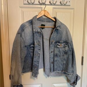 Wild Fable Blue Jean Jacket Oversized Fit